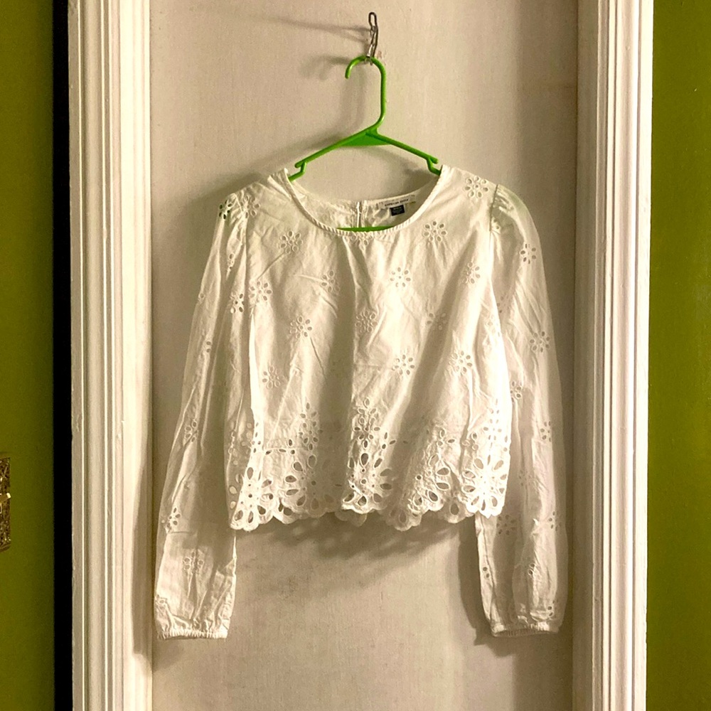 AE Spring White Blouse